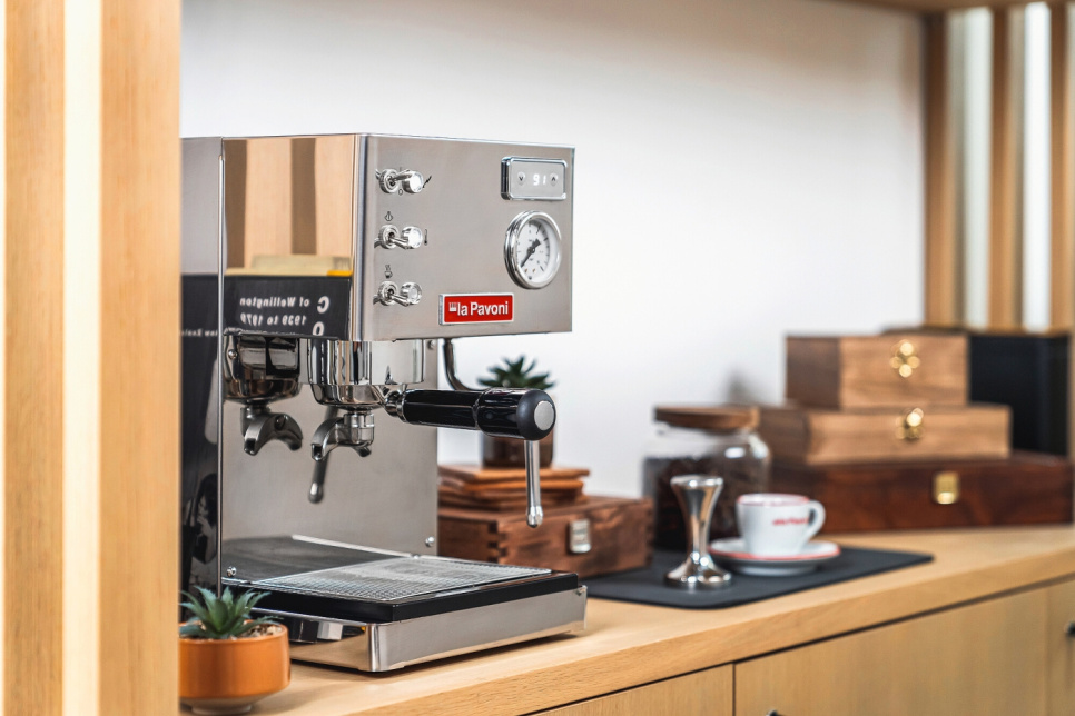 Espressomaskin Casa Bar Pid, Krom - La Pavoni