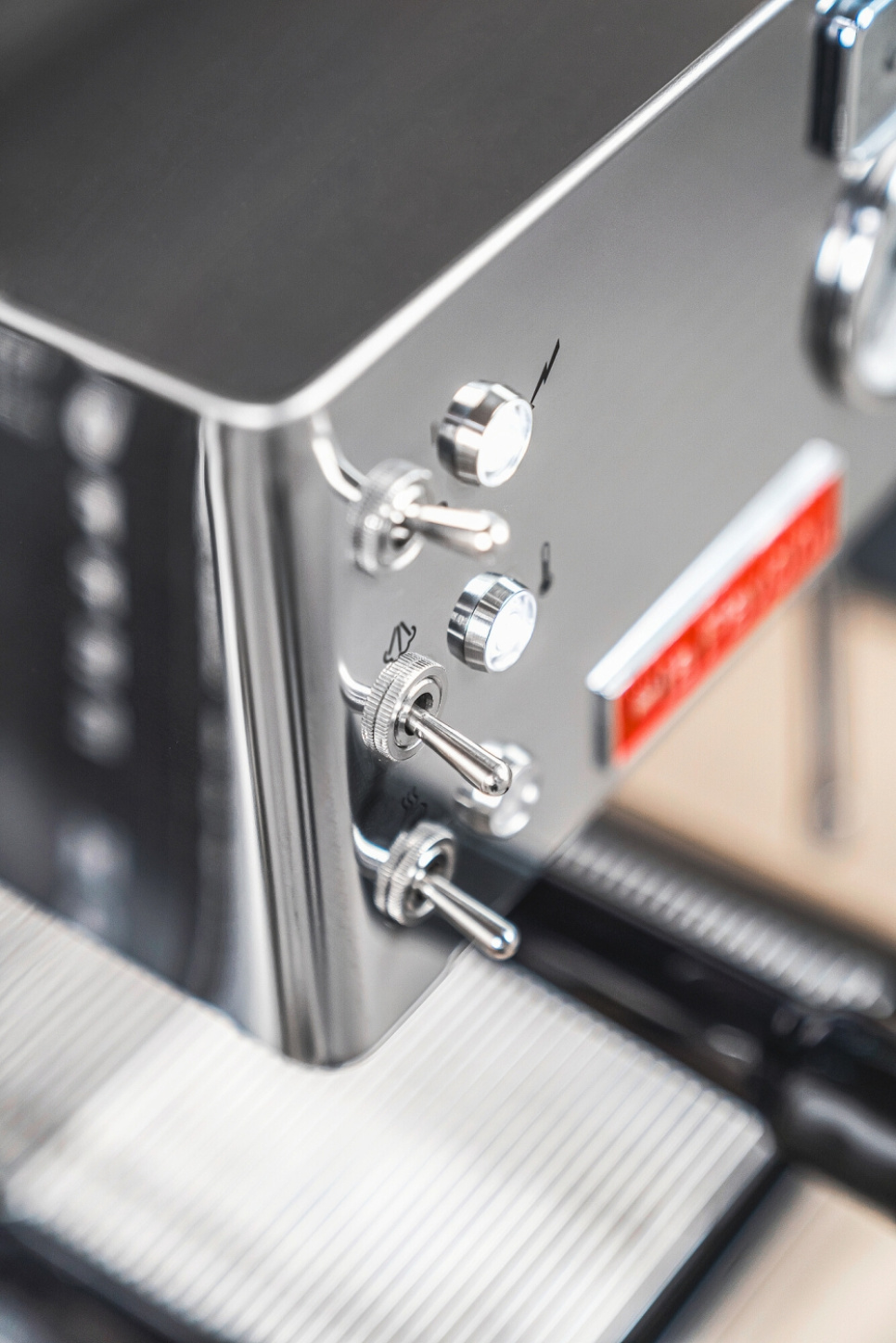 Espressomaskin Casa Bar Pid, Krom - La Pavoni