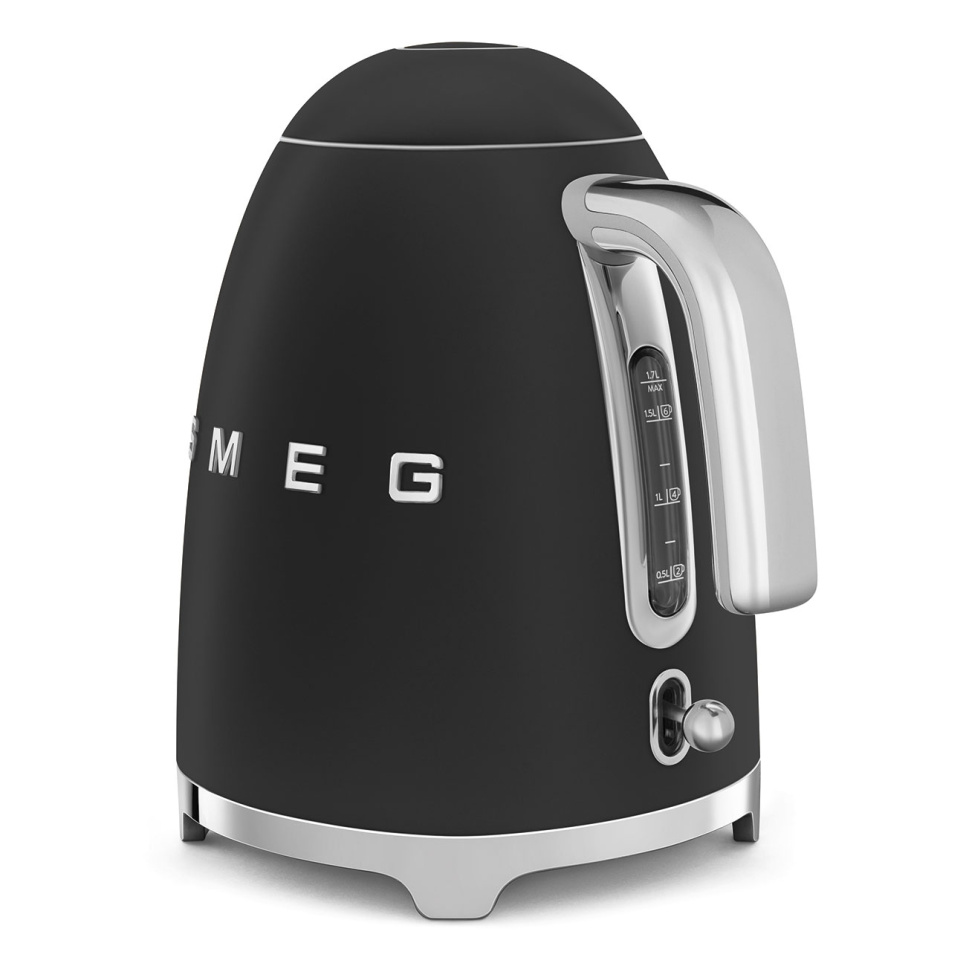 Vattenkokare, 1,7 L, Matt svart - Smeg Vattenkokare, 1,7 L, Matt svart - Smeg