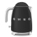 Vattenkokare, 1,7 L, Matt svart - Smeg Vattenkokare, 1,7 L, Matt svart - Smeg