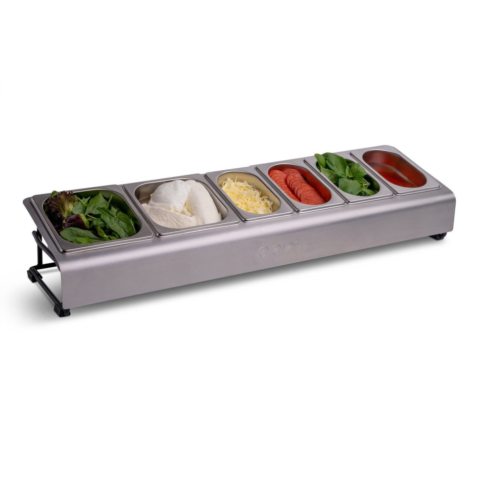 Toppingstation med kantiner - Ooni i gruppen Matlagning / Formar & Kantiner / Kantiner / Rostfria kantiner hos KitchenLab (2019-25585)