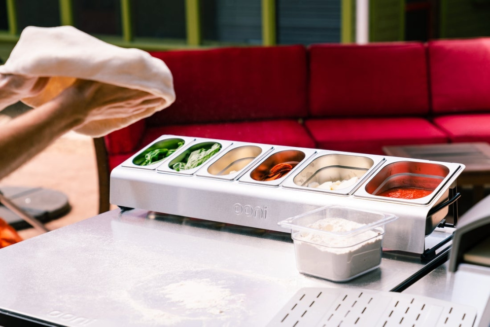 Toppingstation med kantiner - Ooni