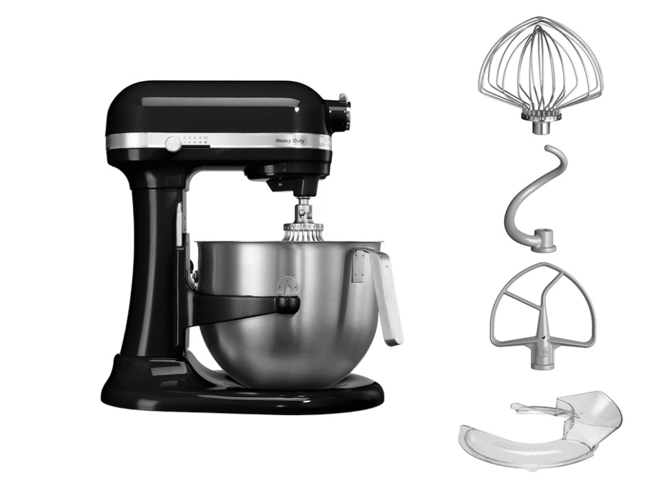 Köksassistent, Heavy Duty, 5KSM7591X, Onyx Black - KitchenAid i gruppen Köksmaskiner / Blanda & Hacka / Assistenter hos The Kitchen Lab (2069-26680)