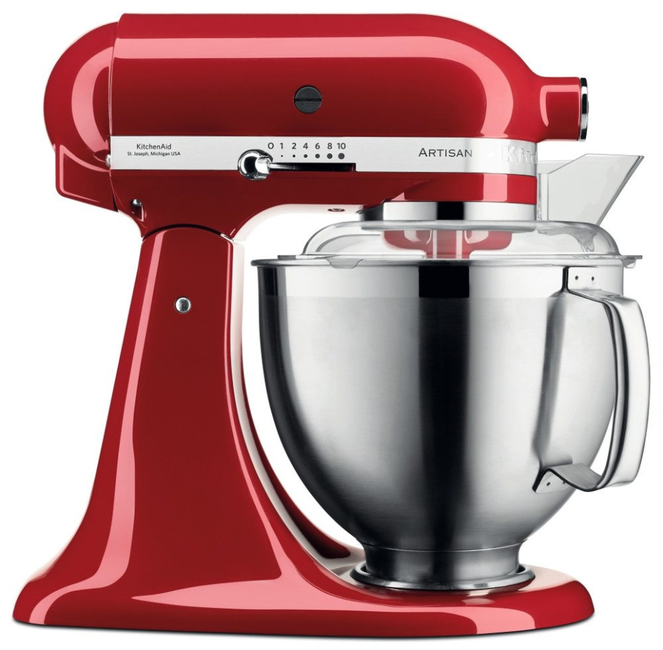 Köksassistent, Artisan 5KSM185PS, Empire Red - KitchenAid i gruppen Köksmaskiner / Blanda & Hacka / Assistenter hos The Kitchen Lab (2069-26682)