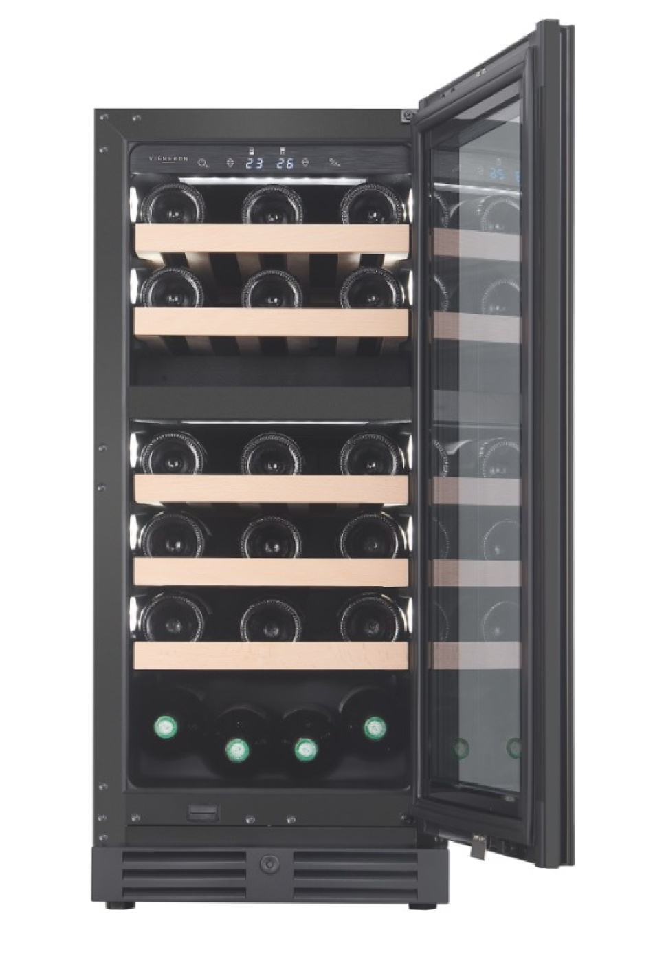 Vinkyl, Designline 40 Dubbelzon, Svart - Vigneron Vinkyl, Designline 40 Dubbelzon, Svart - Vigneron