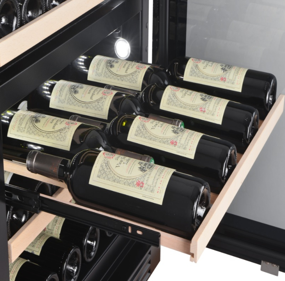 Vinkyl, Designline 60 Dubbelzon, Svart - Vigneron