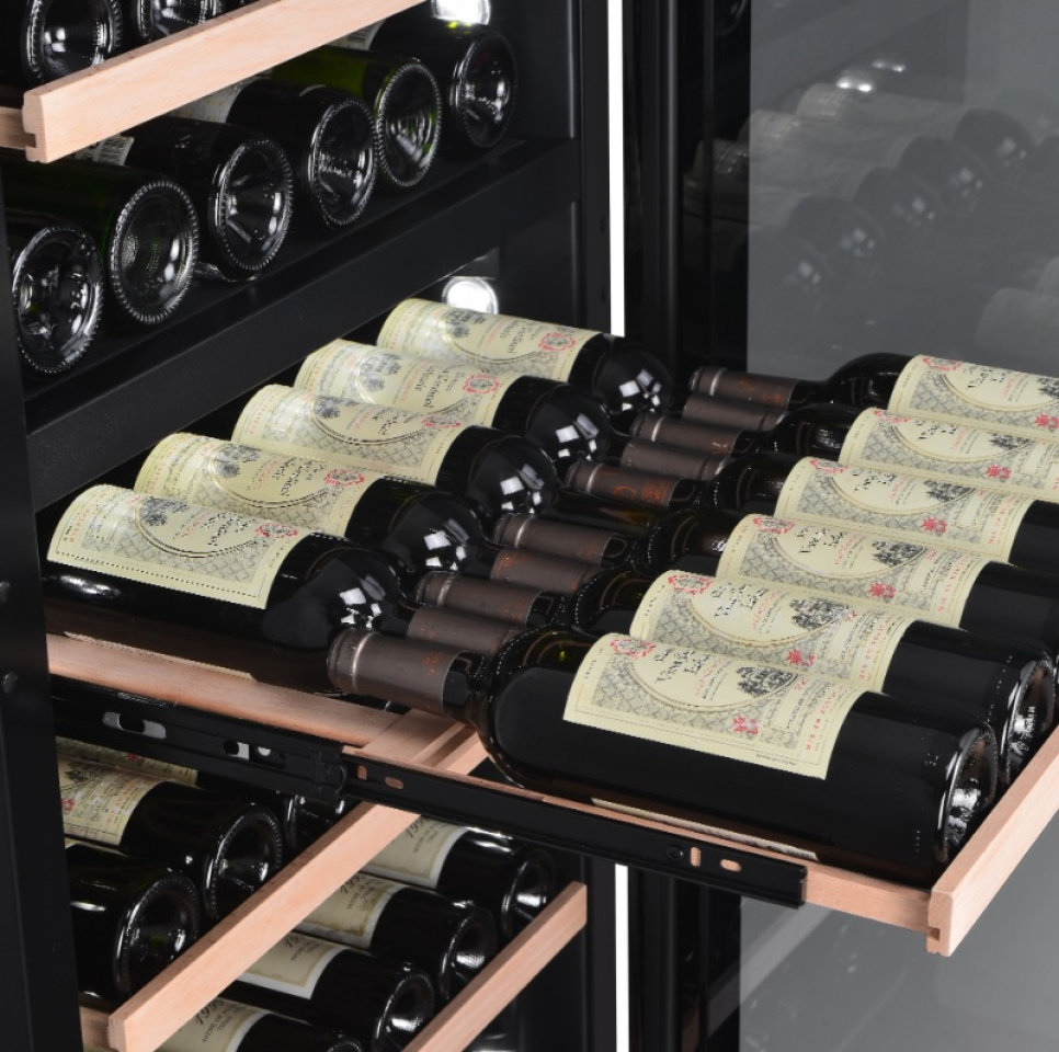 Vinlagringsskåp, Storage 170 Dubbelzon. Svart - Vigneron Vinlagringsskåp, Storage 170 Dubbelzon. Svart - Vigneron