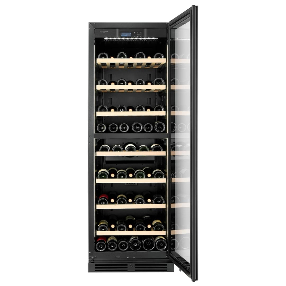 Vinkyl Designline 180, Dubbelzon, Svart - Vigneron