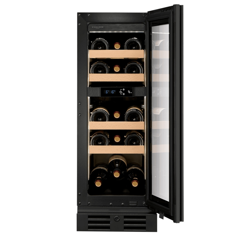 Vinkyl Designline 30, Dubbelzon, Svart, 718 - Vigneron