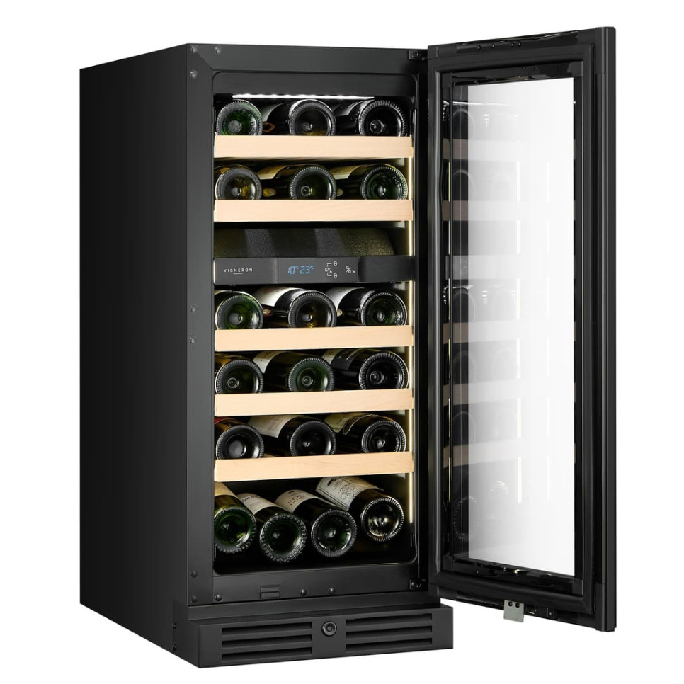 Vinkyl Designline 40, Dubbelzon, Svart - Vigneron