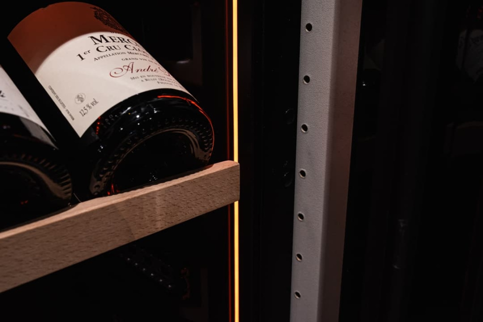 Vinkyl Designline 60, Dubbelzon, Svart - Vigneron