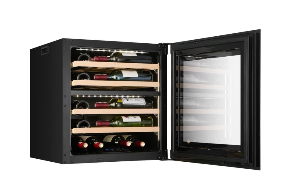 Vinkyl Kitchen Built-in 60, Dubbelzon, Svart - Vigneron