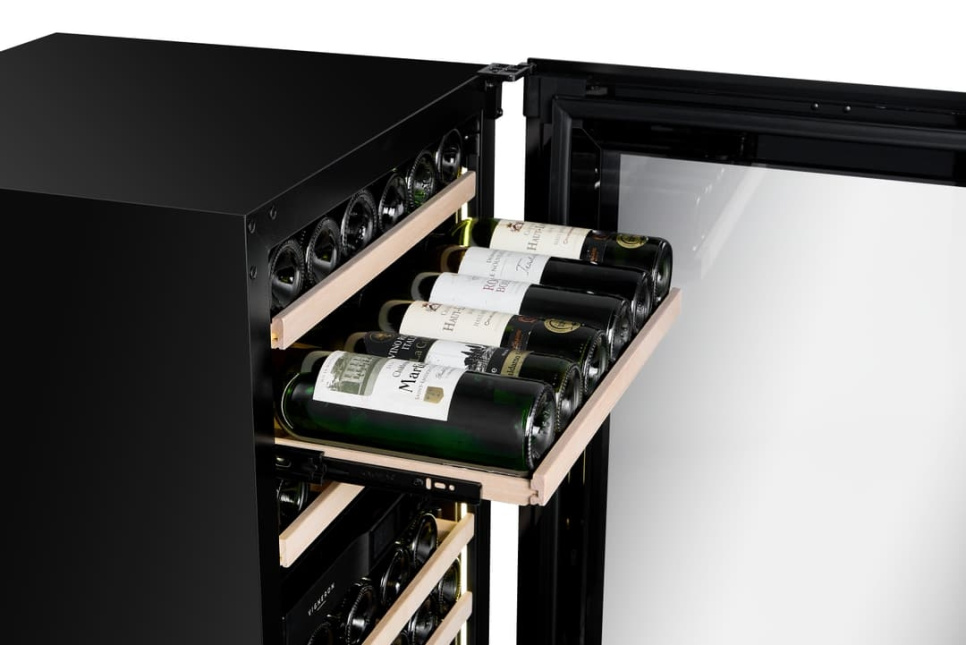 Vinkyl Kitchen Built-in 90, Dubbelzon, Svart - Vigneron