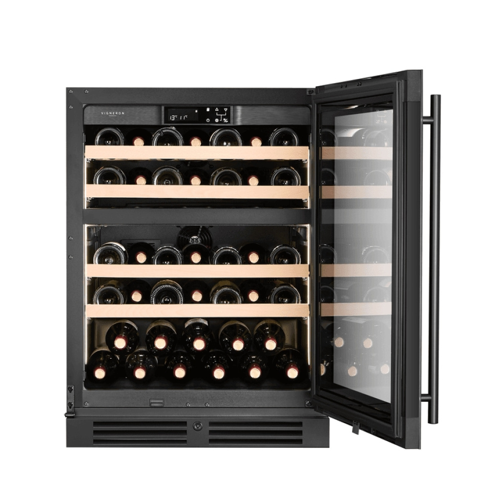 Vinkyl Kitchen Collection 60, Dubbelzon, Svart - Vigneron