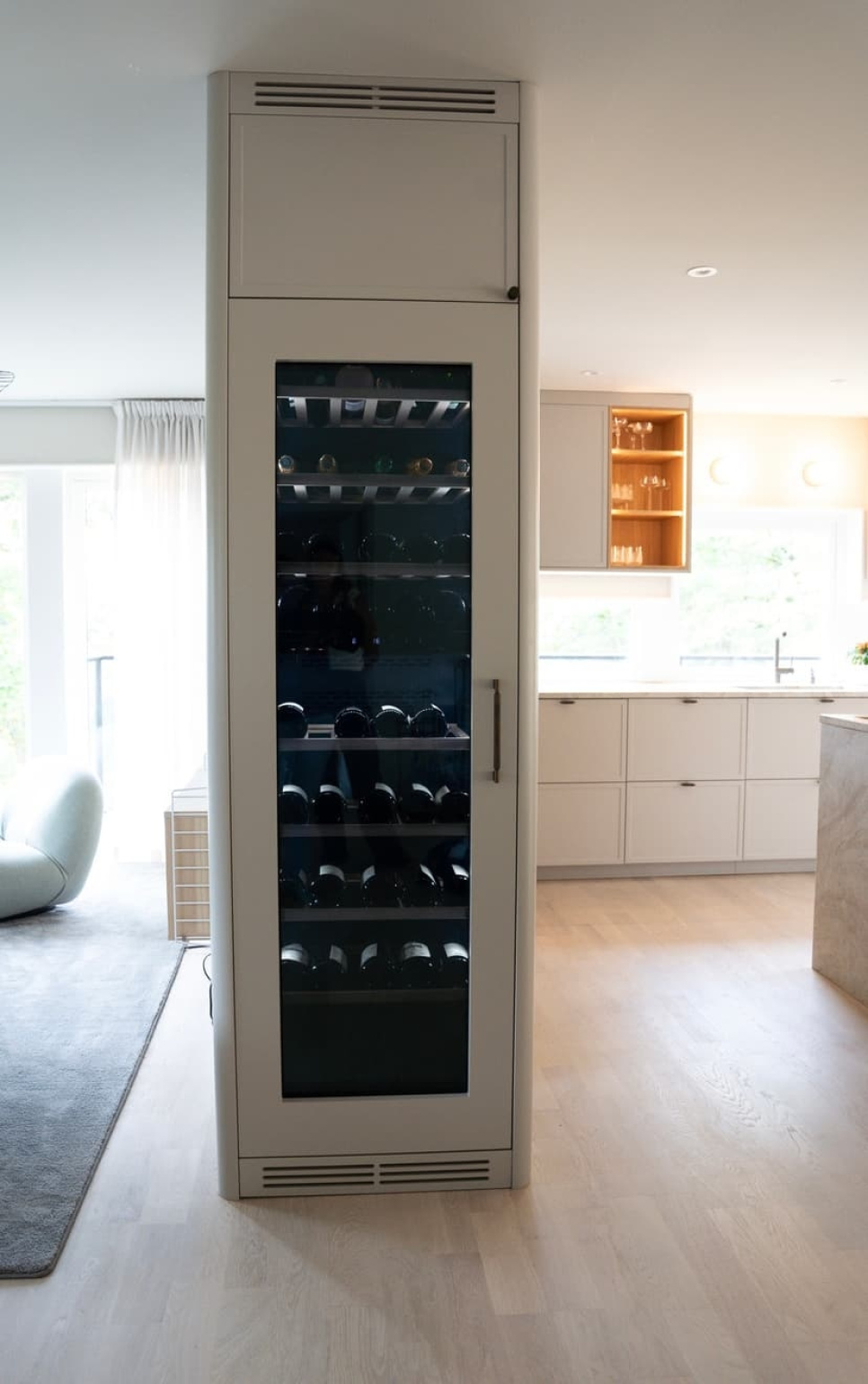 Vinkyl Kitchen Integrated 180, Dubbelzon - Vigneron
