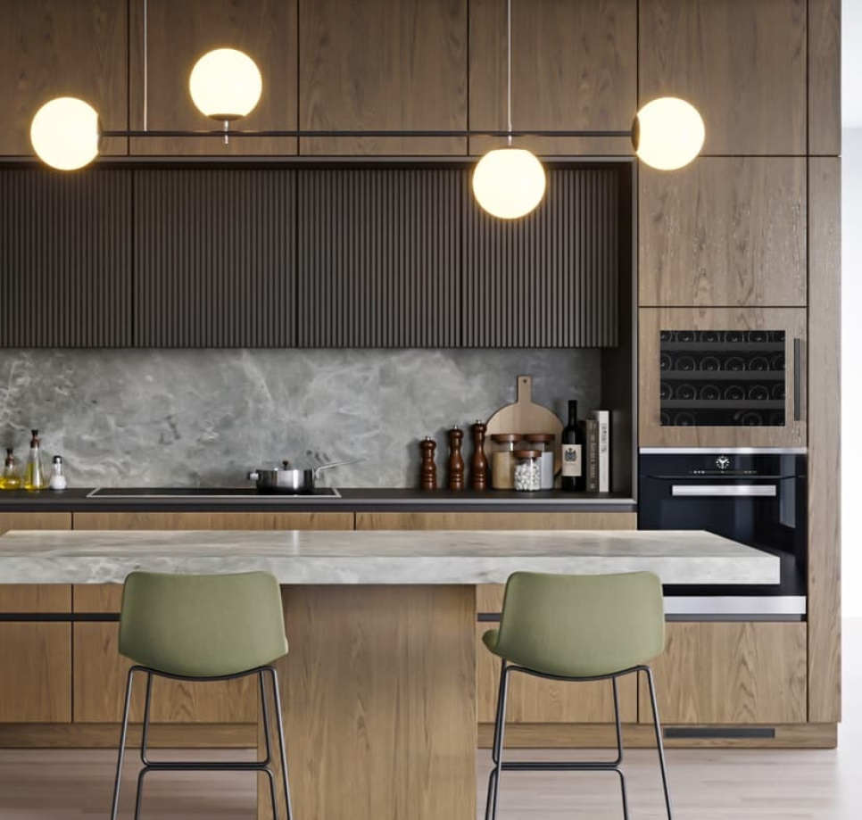Vinkyl Kitchen Integrated 45, Singelzon - Vigneron