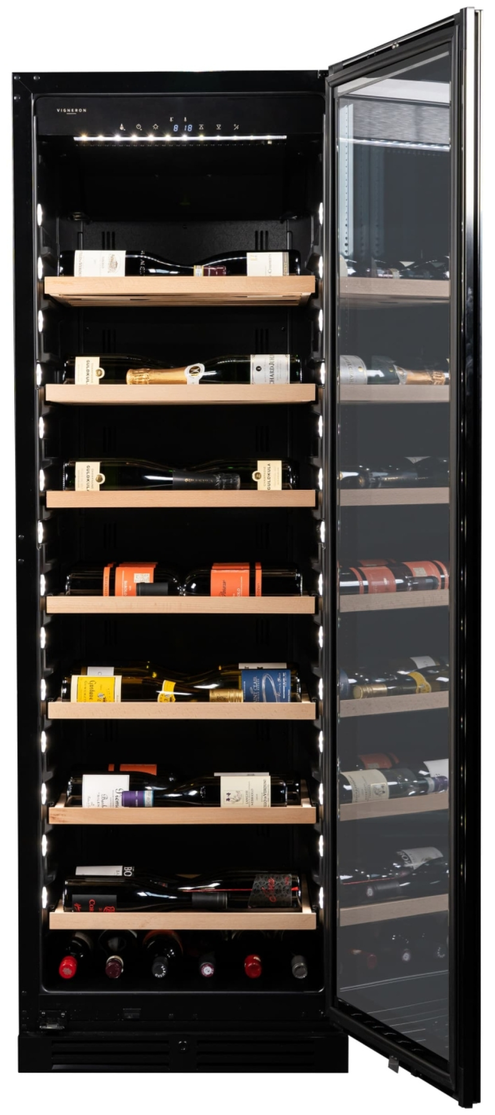Label-view hylla, VS130, VS170 - Vigneron