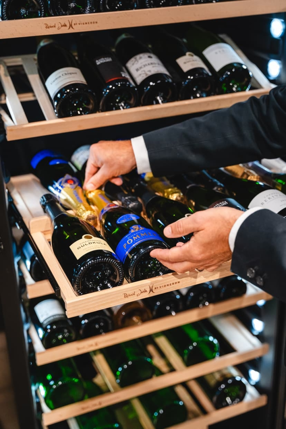 Champagnehylla Richard Juhlin VS130 / VS170 - Vigneron
