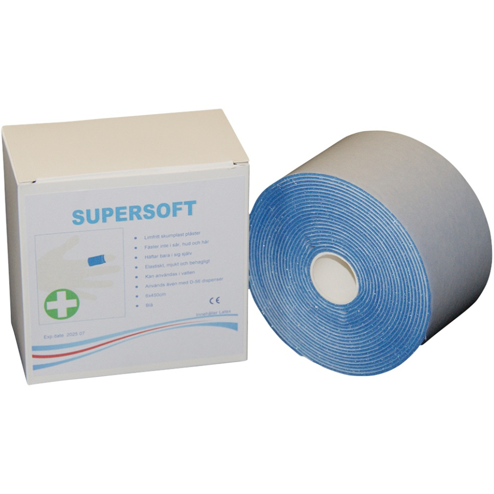 Plåster, Super soft foam, rulle 6cm x 4,5 m - Alphra Medic i gruppen Matlagning / Kökstextilier / Övrig ekipering hos KitchenLab (2155-29344)