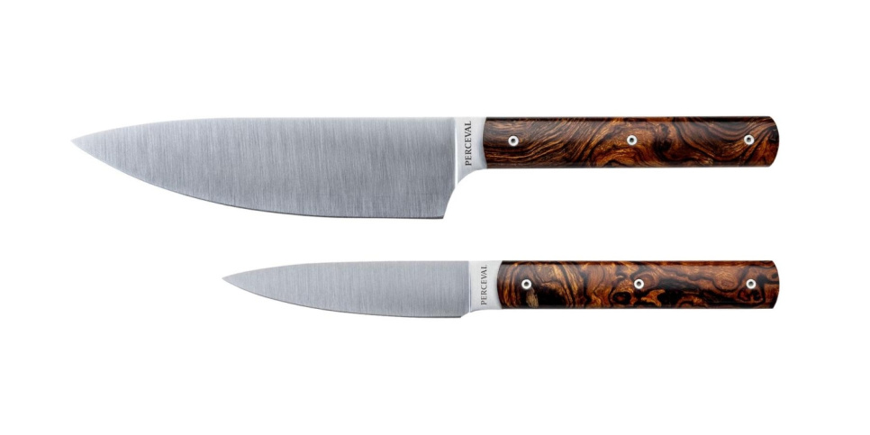 Knivset med Kockkniv och skalkniv, 9.47 - Perceval i gruppen Matlagning / Köksknivar / Knivset hos The Kitchen Lab (2174-34892)
