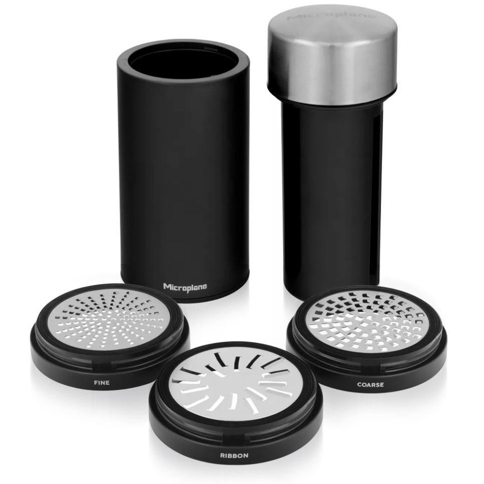 Universal-kvarn/universal-rivare med tre funktioner - Microplane Universal-kvarn/universal-rivare med tre funktioner - Microplane