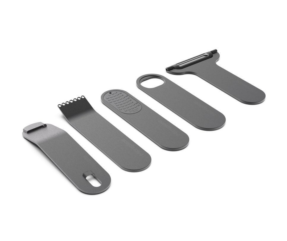 Barredskap, Style Line, Svart - Microplane