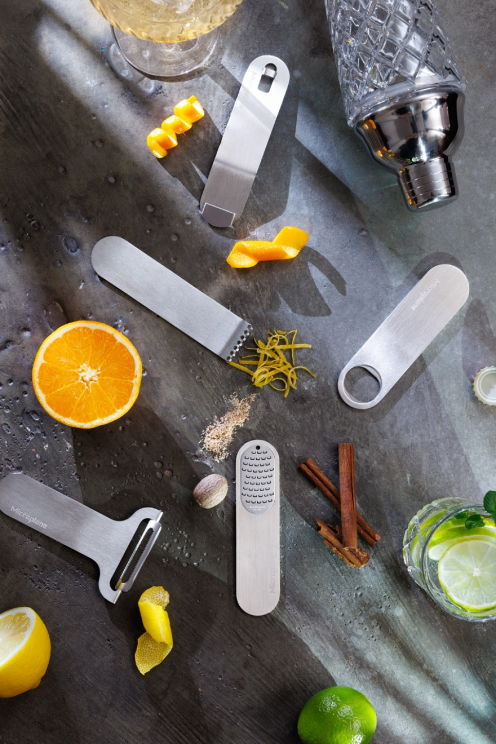Barredskap, Style Line, Valnöt - Microplane