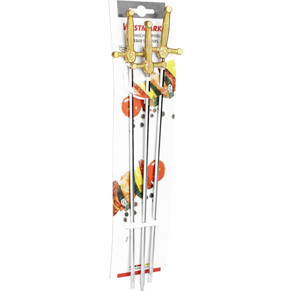 Shish Kebab-spett Schwert, 32 cm, 3-pack - Westmark Shish Kebab-spett Schwert, 32 cm, 3-pack - Westmark