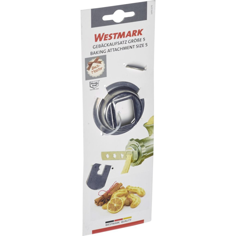 Kakspruta till köttkvarn, Storlek 5 - Westmark Kakspruta till köttkvarn, Storlek 5 - Westmark