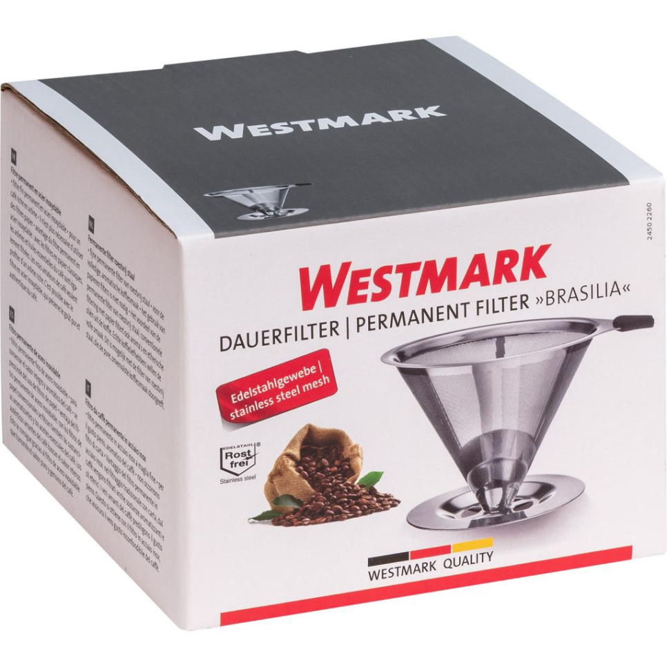 Manuell kaffebryggare med permanent filter - Westmark