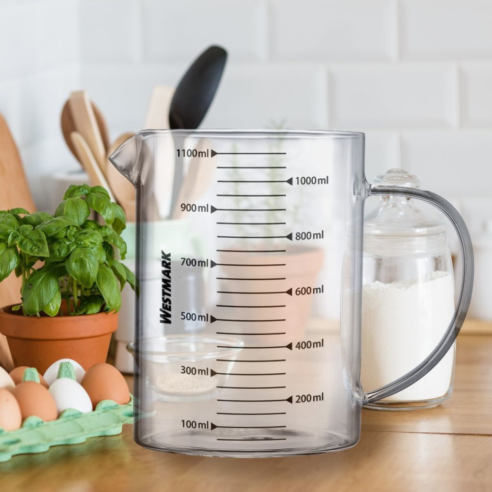 Mätkanna i glas, 1,1 L - Westmark Mätkanna i glas, 1,1 L - Westmark