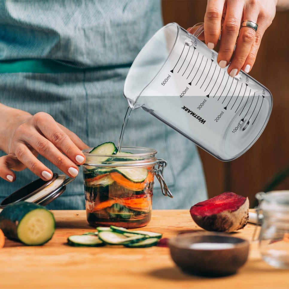 Mätkanna i glas, 0,5 L - Westmark Mätkanna i glas, 0,5 L - Westmark