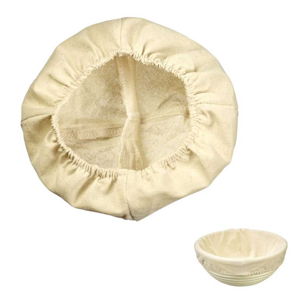 Bomullsduk till rund jäskorg, 1000 - 1500 g - Westmark