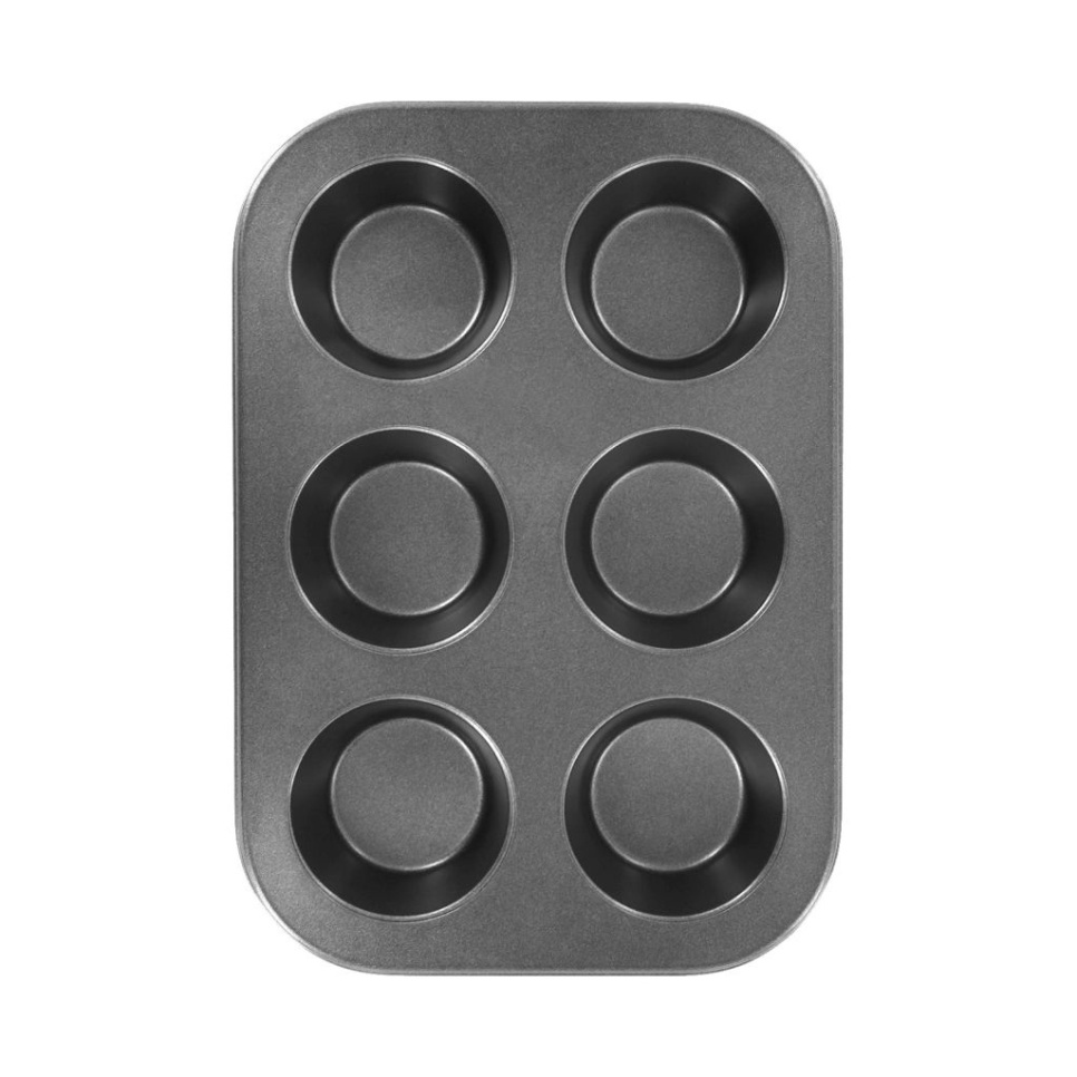 Muffinsplåt för sex muffins, non-stick - Westmark