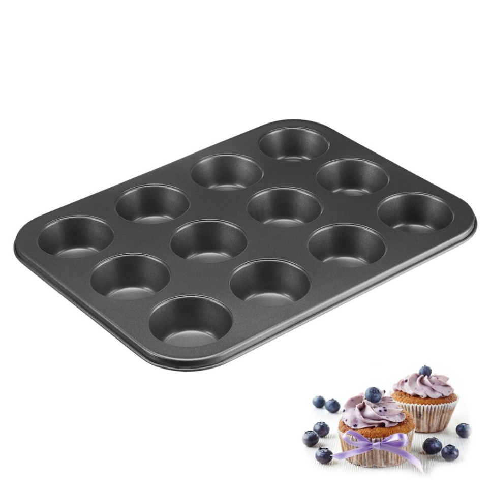 Muffinsplåt för tolv muffins, non-stick - Westmark
