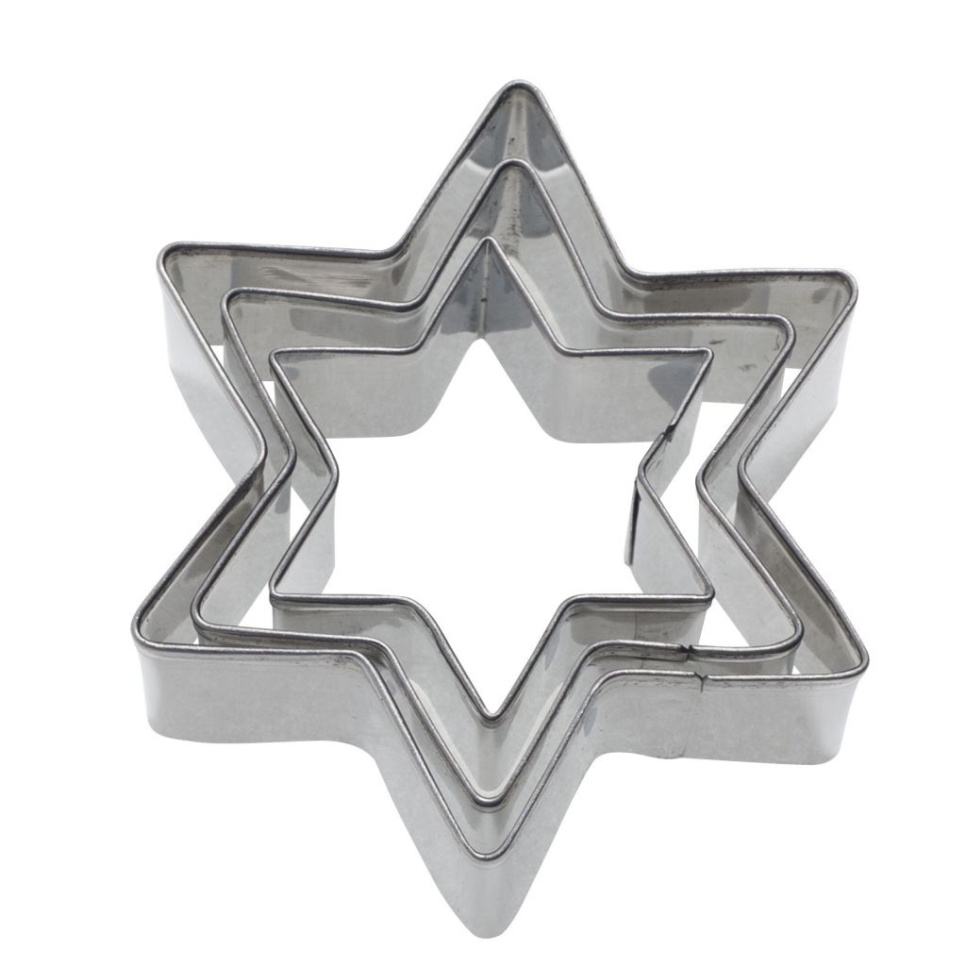Pepparkaksform, Stjärna, 4, 5 och 6 cm, 3-pack - Westmark i gruppen Bakning / Bakformar / Kakformar hos The Kitchen Lab (2190-32194)