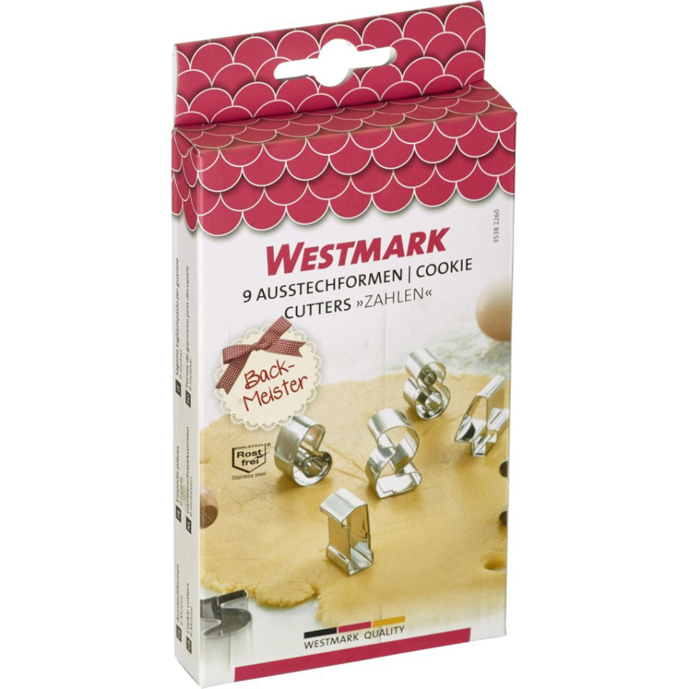 Pepparkaksform, Siffror 0-9 - Westmark Pepparkaksform, Siffror 0-9 - Westmark