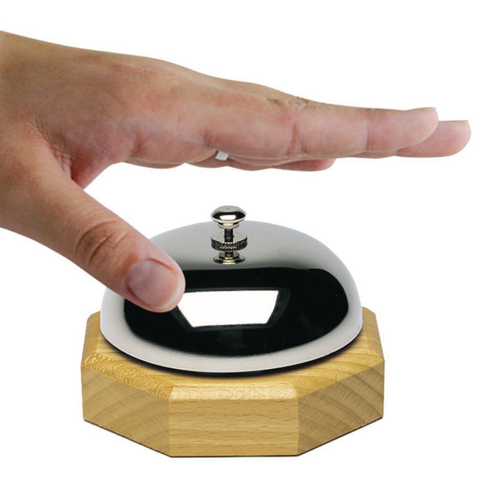 Ringklocka med träbas - Westmark Ringklocka med träbas - Westmark