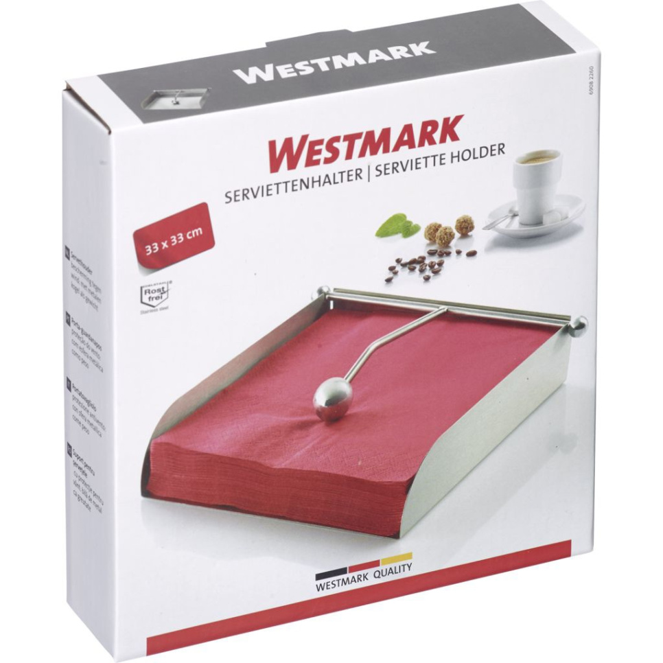Servetthållare i rostfritt stål - Westmark Servetthållare i rostfritt stål - Westmark