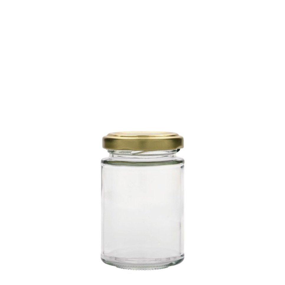 Glasburk, rund, 110 ml, ink twist off lock i gruppen Matlagning / Köksredskap / Förvaring hos The Kitchen Lab (2191-29449)