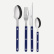 Bestickset, 24 delar, Bistrot, Navy Blue - Sabre Paris
