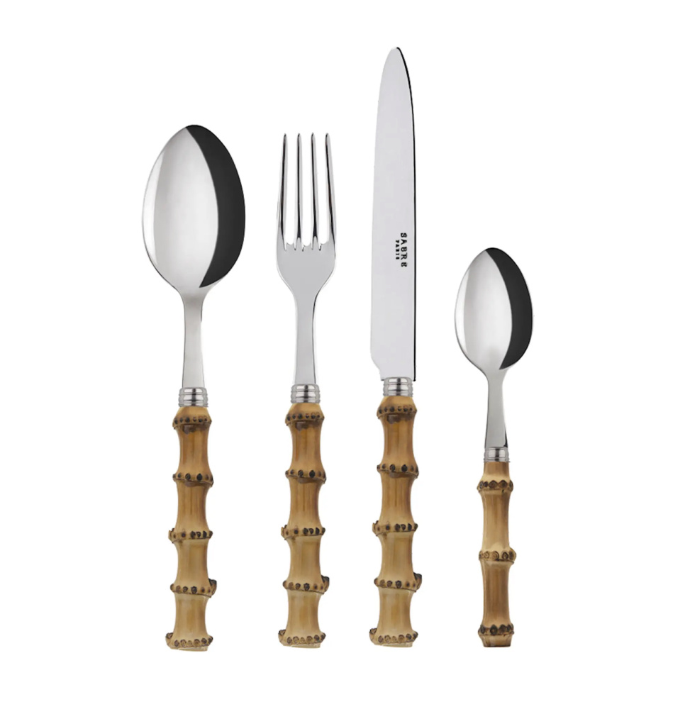 Bestickset, 24 delar, Panda Bambu - Sabre Paris i gruppen Dukning / Bestick / Bestickset hos KitchenLab (2195-31385)