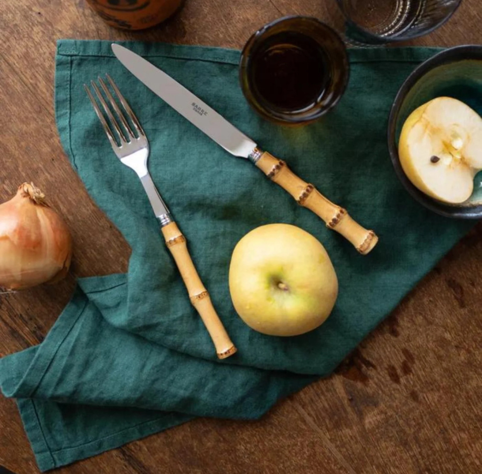 Bestickset, 24 delar, Panda Bambu - Sabre Paris