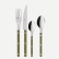 Bestickset, 24 delar, Bistrot Pearly, Olive - Sabre Paris