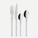 Bestickset, 24 delar, Bistrot Pearly, White - Sabre Paris