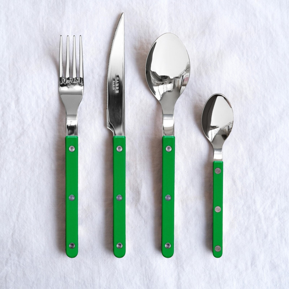 Bestickset, 24 delar, Bistrot, Garden green - Sabre Paris