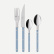 Bestickset, 4 delar, Bistrot Pearly, Light blue - Sabre Paris