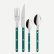 Bestickset, 4 delar, Bistrot, Aquamarine - Sabre Paris