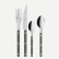 Bestickset, 4 delar, Bistrot, Dark grey - Sabre Paris