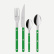 Bestickset, 4 delar, Bistrot, Garden green - Sabre Paris